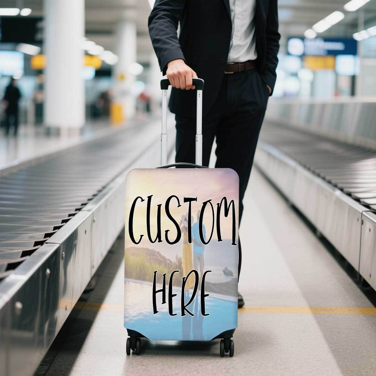 Travel Accessories Ideas - Customize Your Own Personalized Luggage Cover—Choose