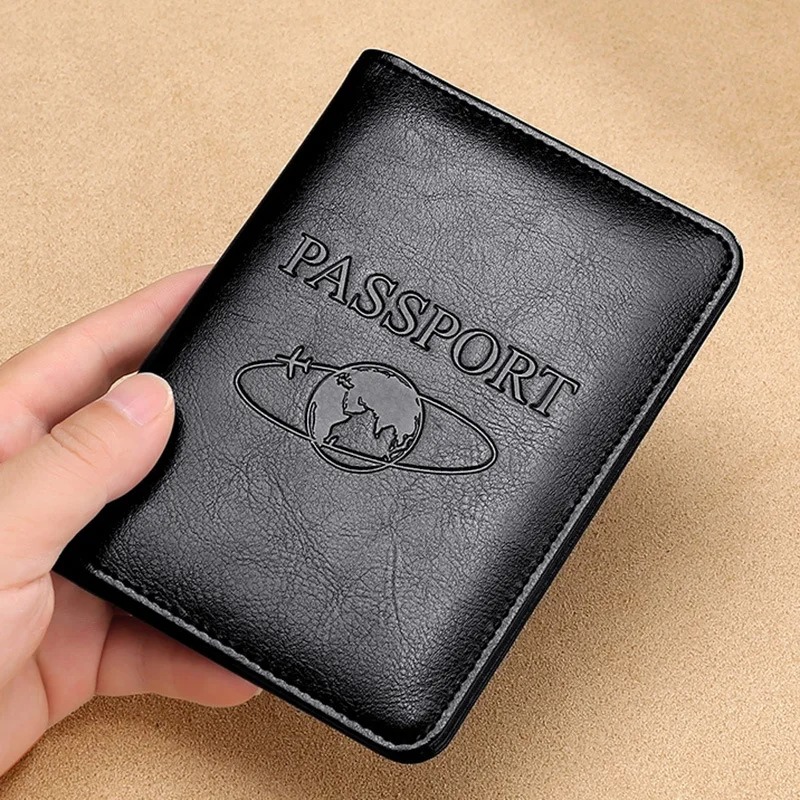 Unisex Genuine Leather Passpor - Travel Accessories Wallet ulasan dan harga