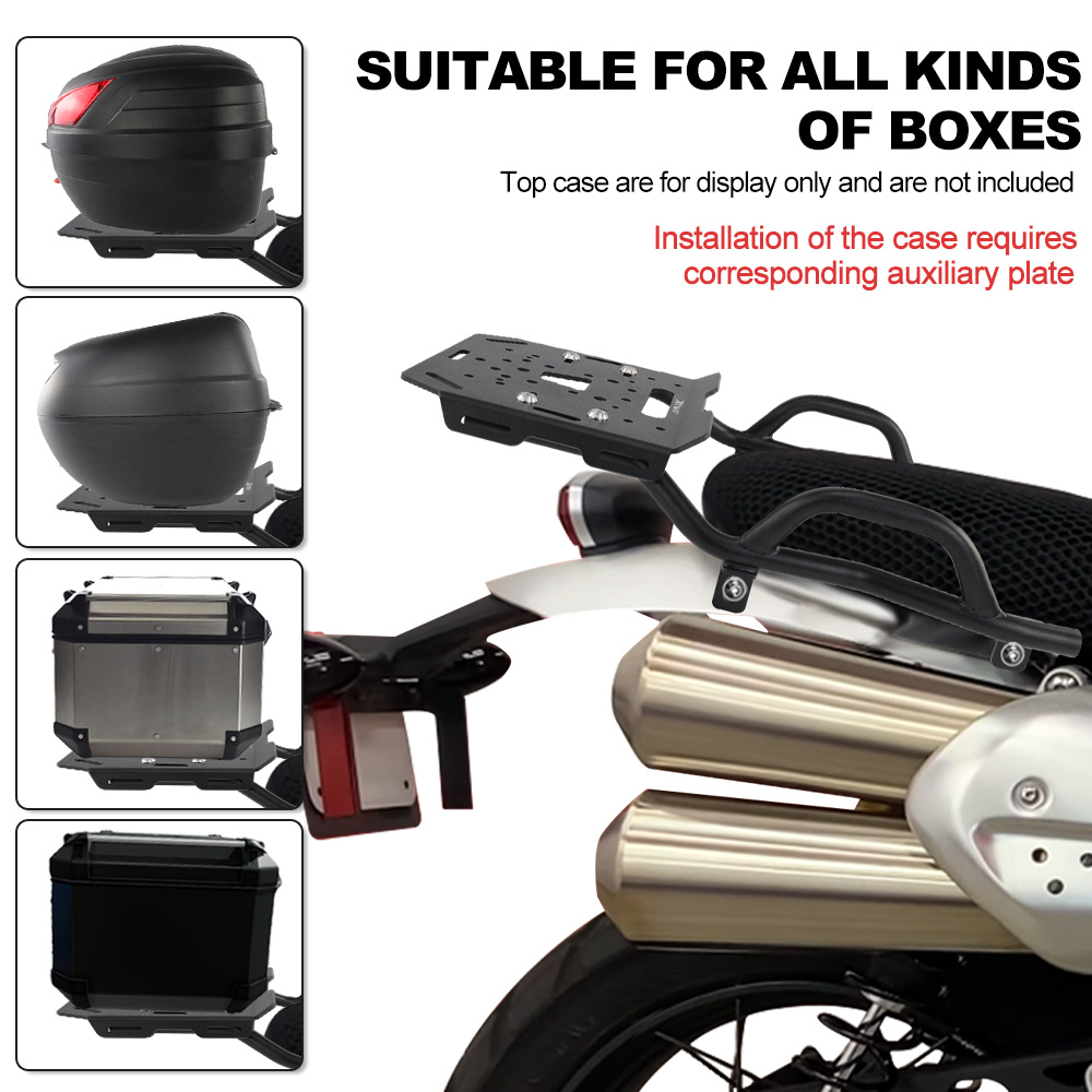 Motorcycle Rear Luggage Rack F - Luggage Cover Protector ulasan dan harga