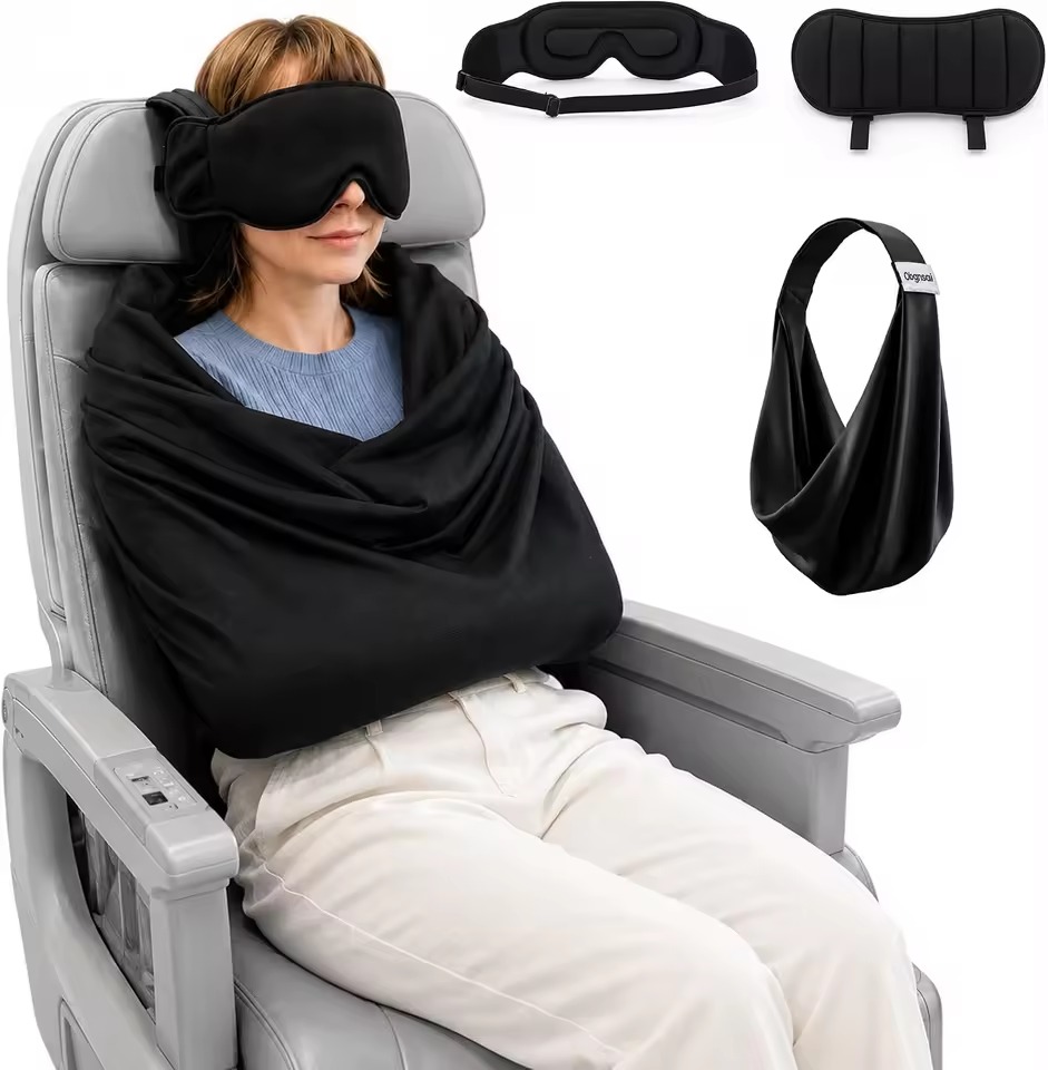 3-in-1 Car Sleep Seat Supports - Travel Accessories Long Flight ulasan dan harga