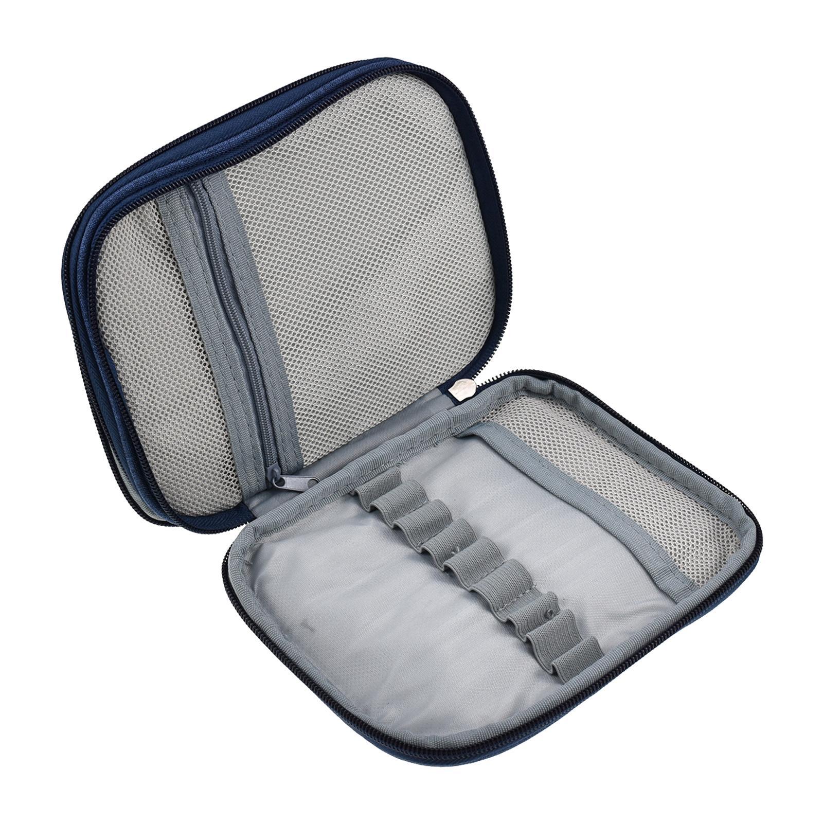 Blue Portable Travel Crochet H - Travel Accessories Organizer Bag ulasan dan harga