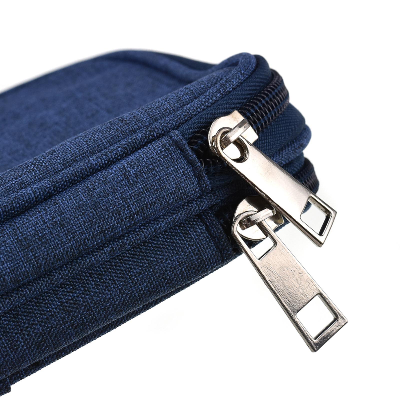 Blue Portable Travel Crochet H - Travel Accessories Organizer Bag ulasan dan harga