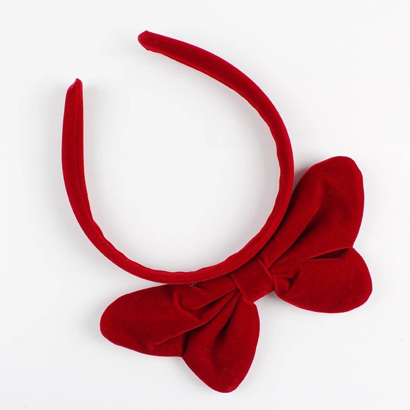Red Bow Headband for Women, La - Travel Accessories As Gifts ulasan dan harga
