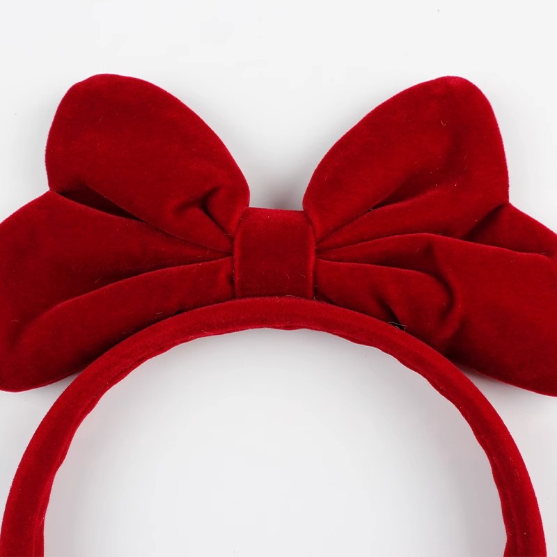 Red Bow Headband for Women, La - Travel Accessories As Gifts ulasan dan harga
