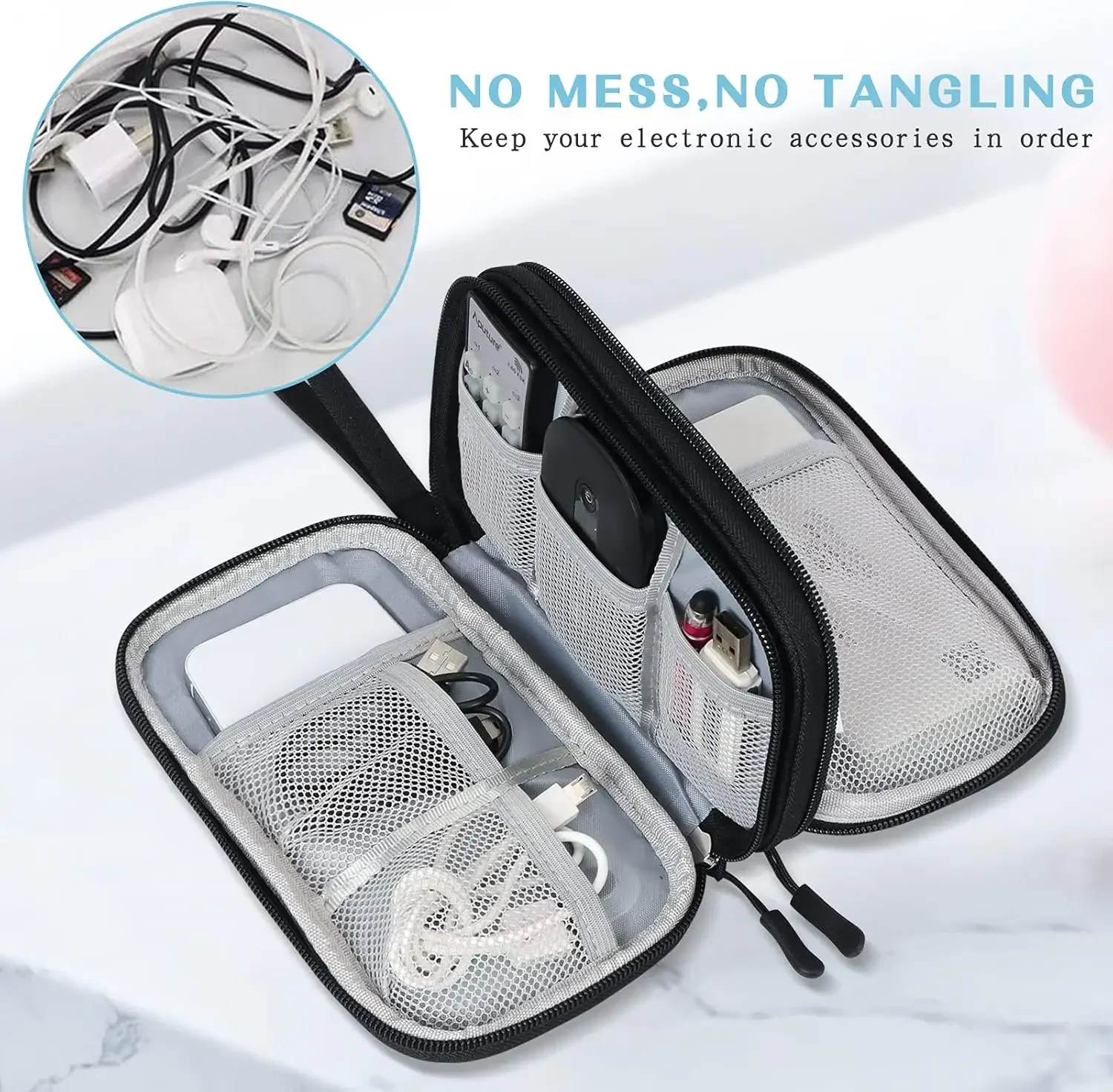 Travel Cable Bag Portable Digi - Travel Accessories Organizer Bag ulasan dan harga