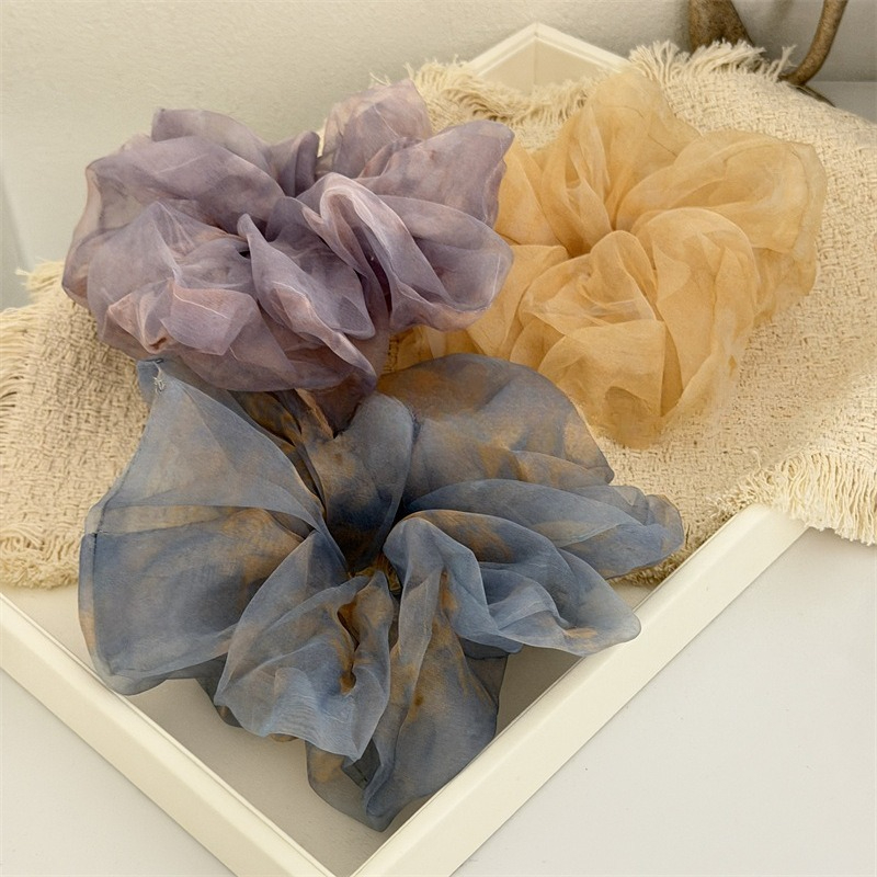 1Pc Hair Scrunchies Oversized  - Travel Accessories Aesthetic ulasan dan harga