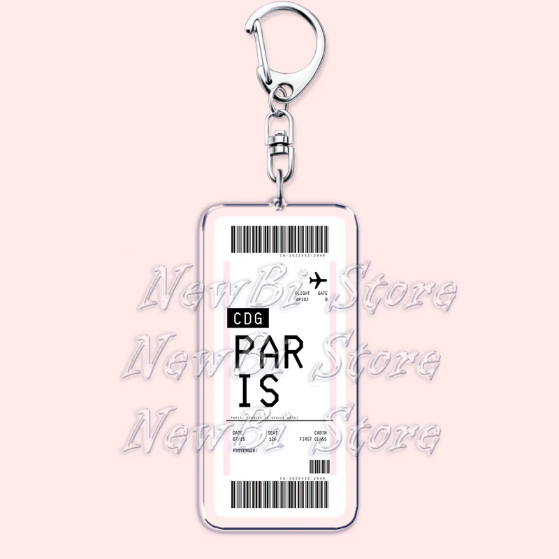 Plane Ticket Boarding Pass Key - Travel Accessories India ulasan dan harga