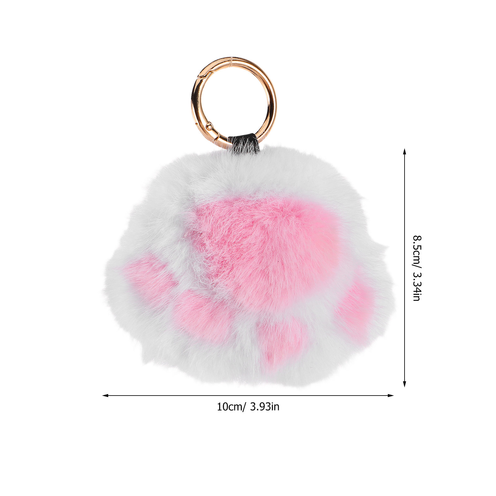 Cute Cat Paw Keychain Charm Pl - Travel Accessories Ideas ulasan dan harga
