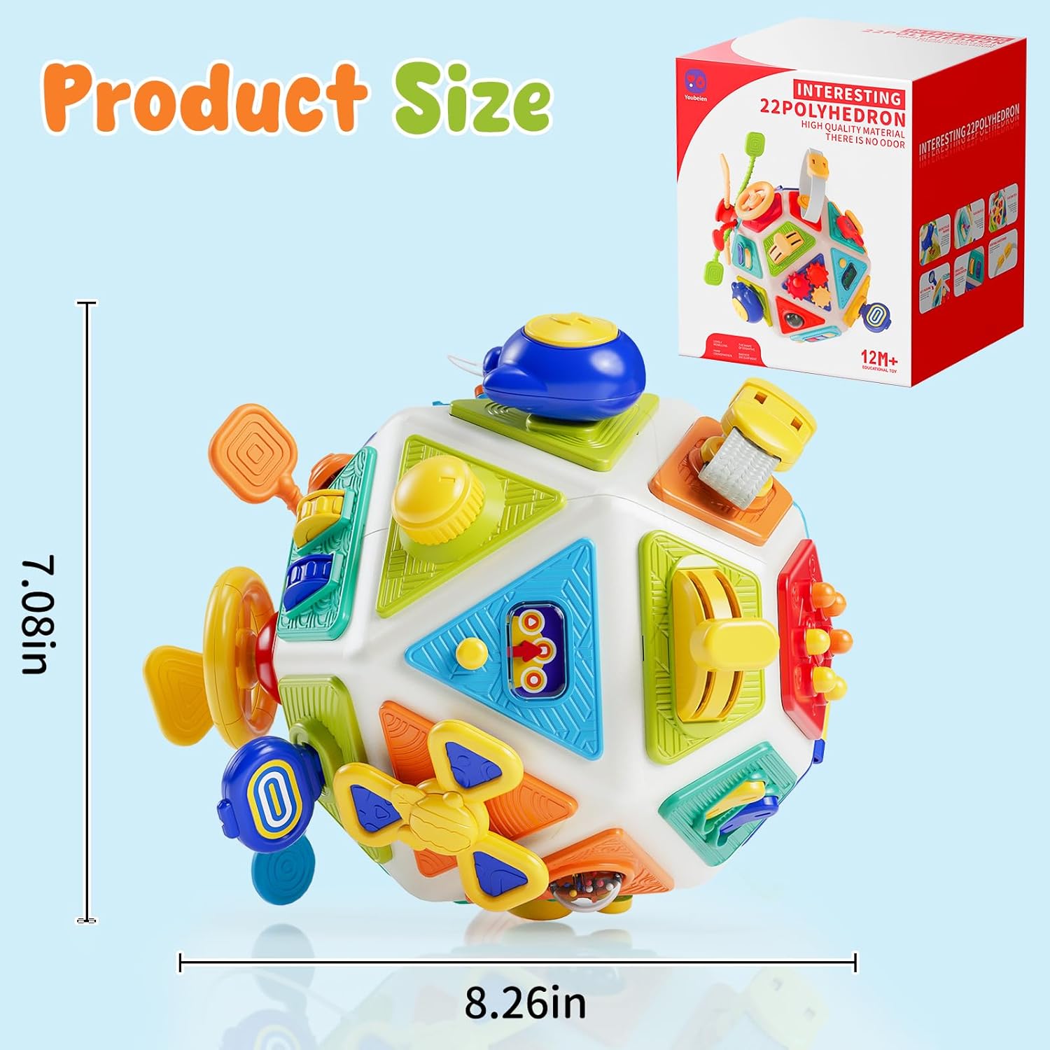 22-in-1 Baby Busy Board Activi - Travel Accessories Baby ulasan dan harga
