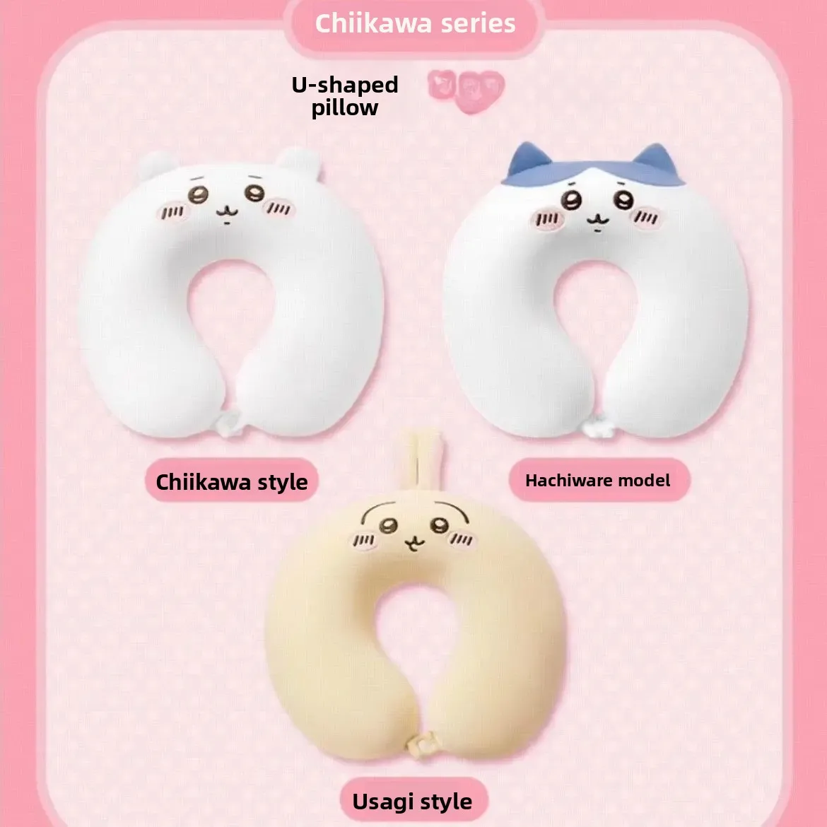 Travel Neck Pillow Chiikawa Us - Travel Accessories Ideas ulasan dan harga