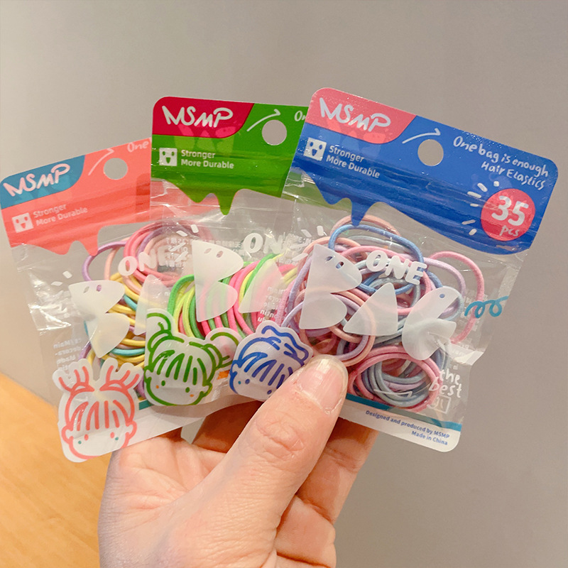 Hair Ties Kids Soft Elastic Ru - Travel Accessories Baby ulasan dan harga