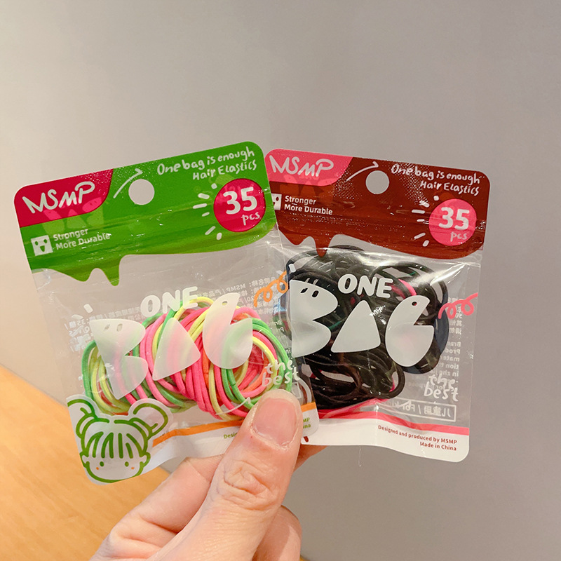 Hair Ties Kids Soft Elastic Ru - Travel Accessories Baby ulasan dan harga