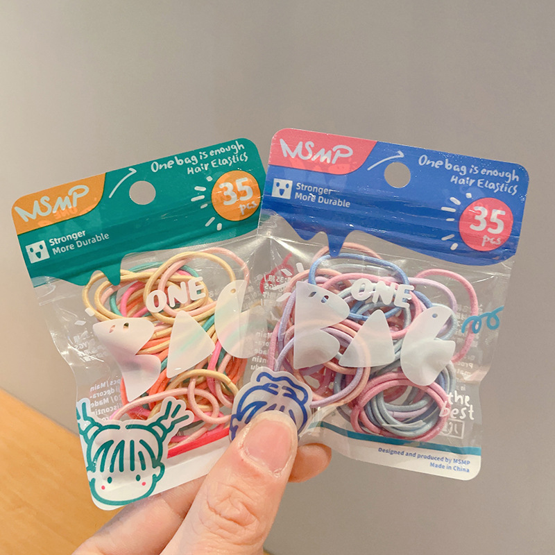 Hair Ties Kids Soft Elastic Ru - Travel Accessories Baby ulasan dan harga